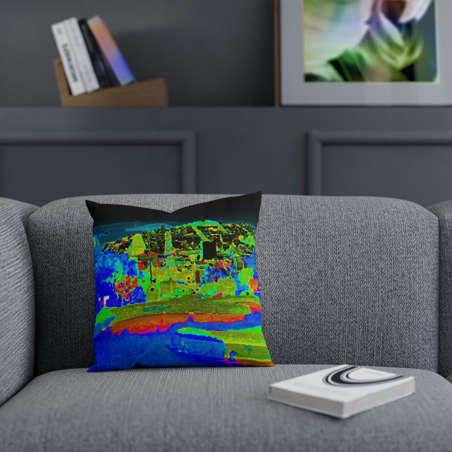 Cushion ..."Lombard Street San Francisco, CA, USA" ... Family Archives 1970's ... Original Works ...