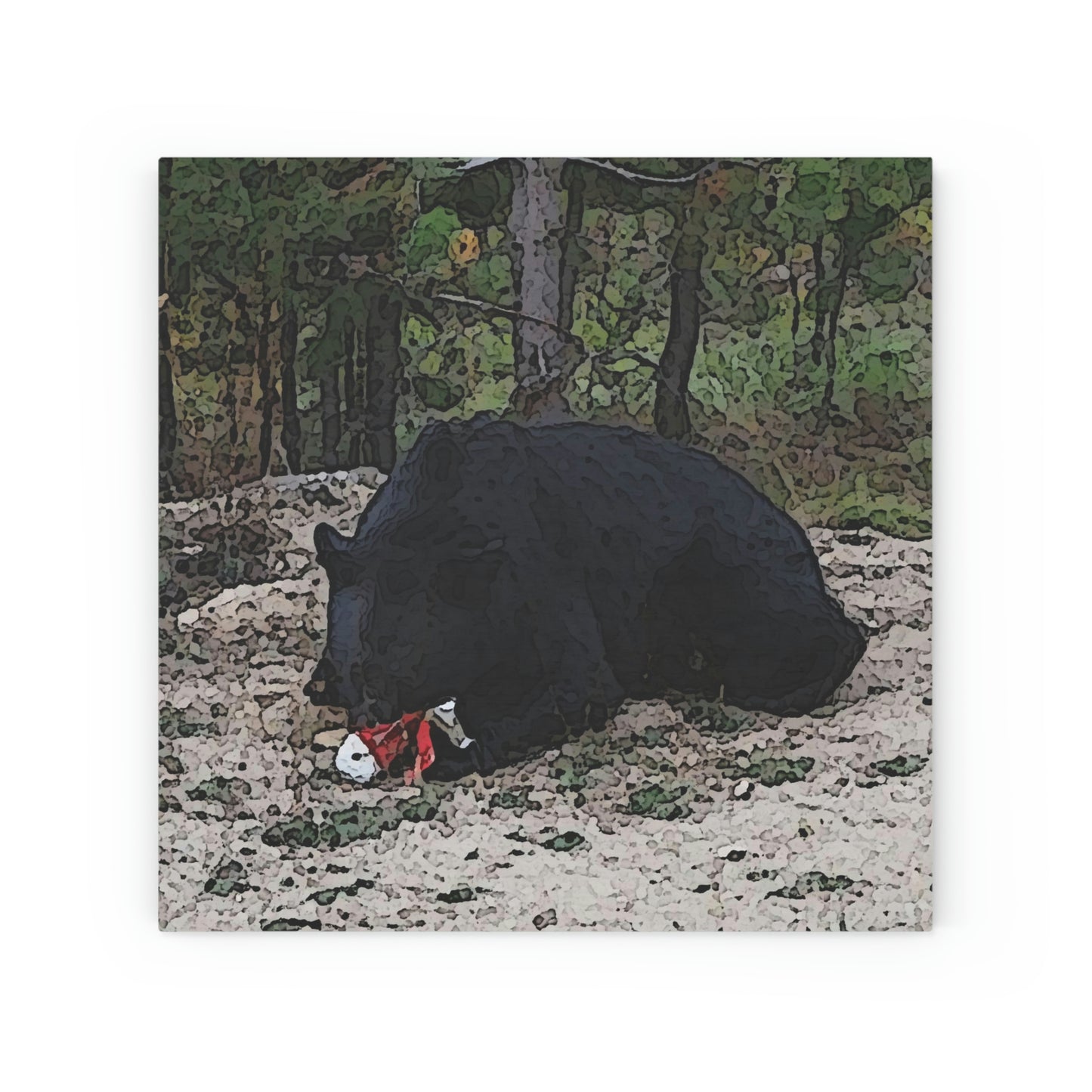 Wood Canvas ... RCY: "Rhett Creek Yogi ... '500 Lbs Of Autumn Season Hunger' ..."  ... September 2022 ... Central Idaho ... Original Works ...