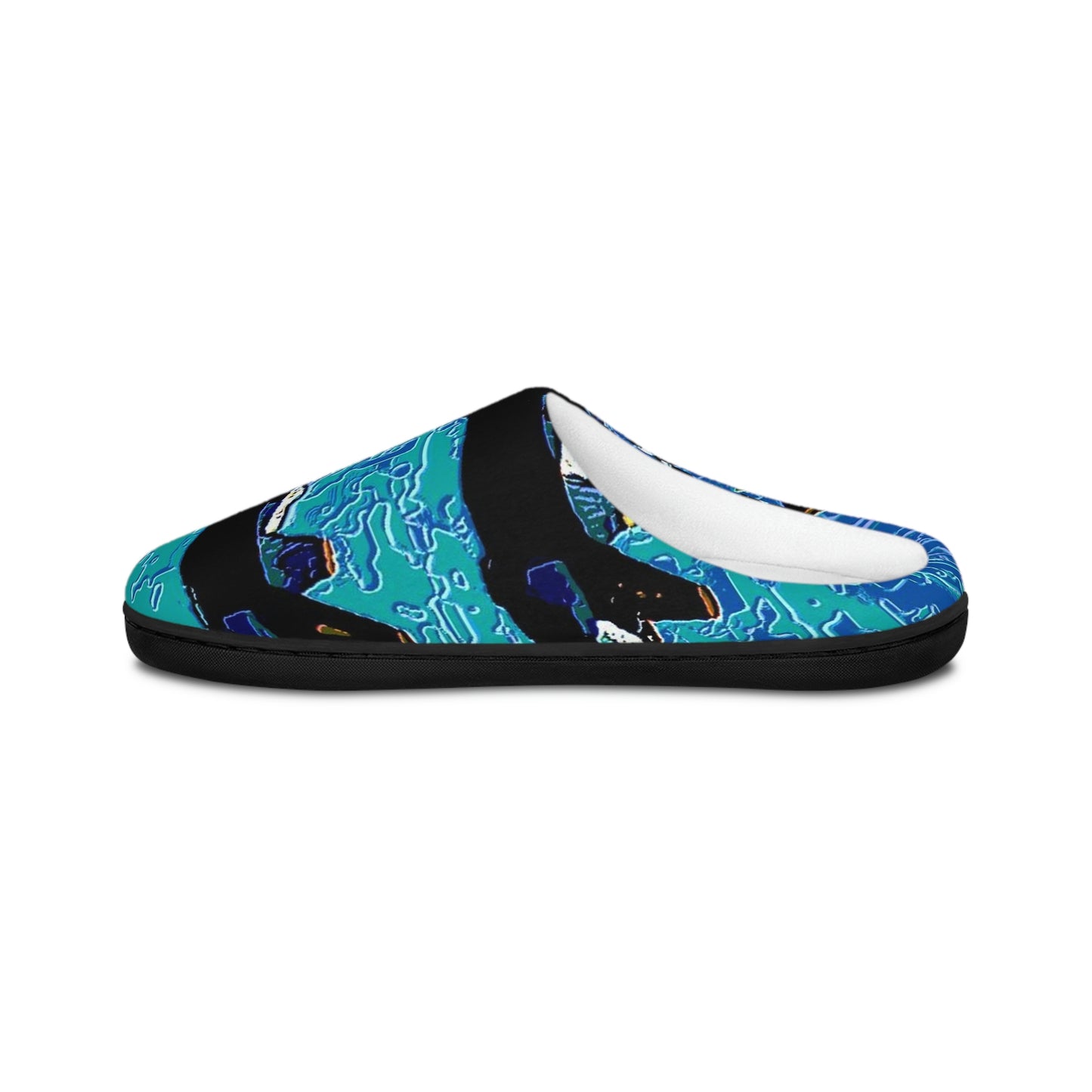 Men's Indoor Slippers ... Seattle Seafair ..."Blue Angels Run Over Lake Washington" ... Circa Mid 1980's ... Dr FJ Holt ... Original Works ...