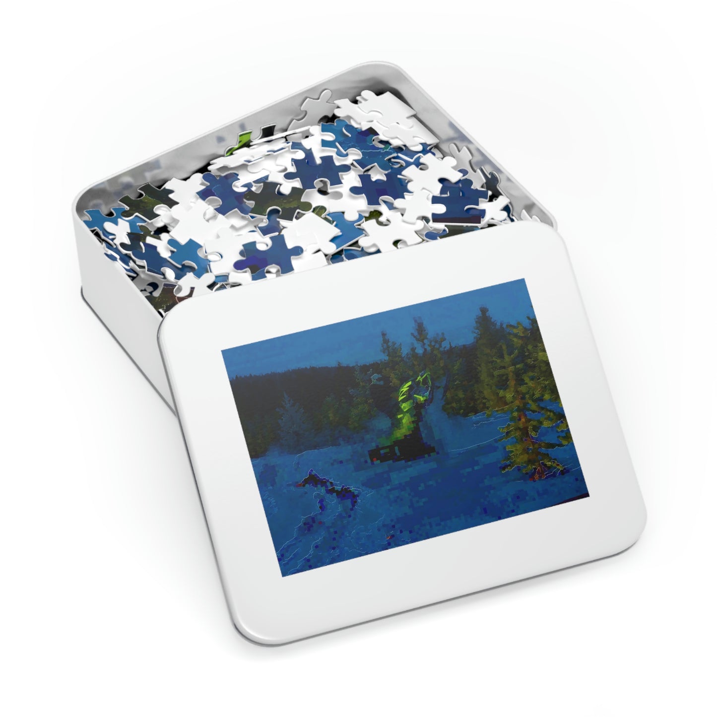 Jigsaw Puzzle (30, 110, 252, 500,1000-Piece) ... Piece-By-Piece ... "Count The Hours & Enjoy The Colors..!" ... Original Works: Phots' Photo: Les Objets D'Art ...