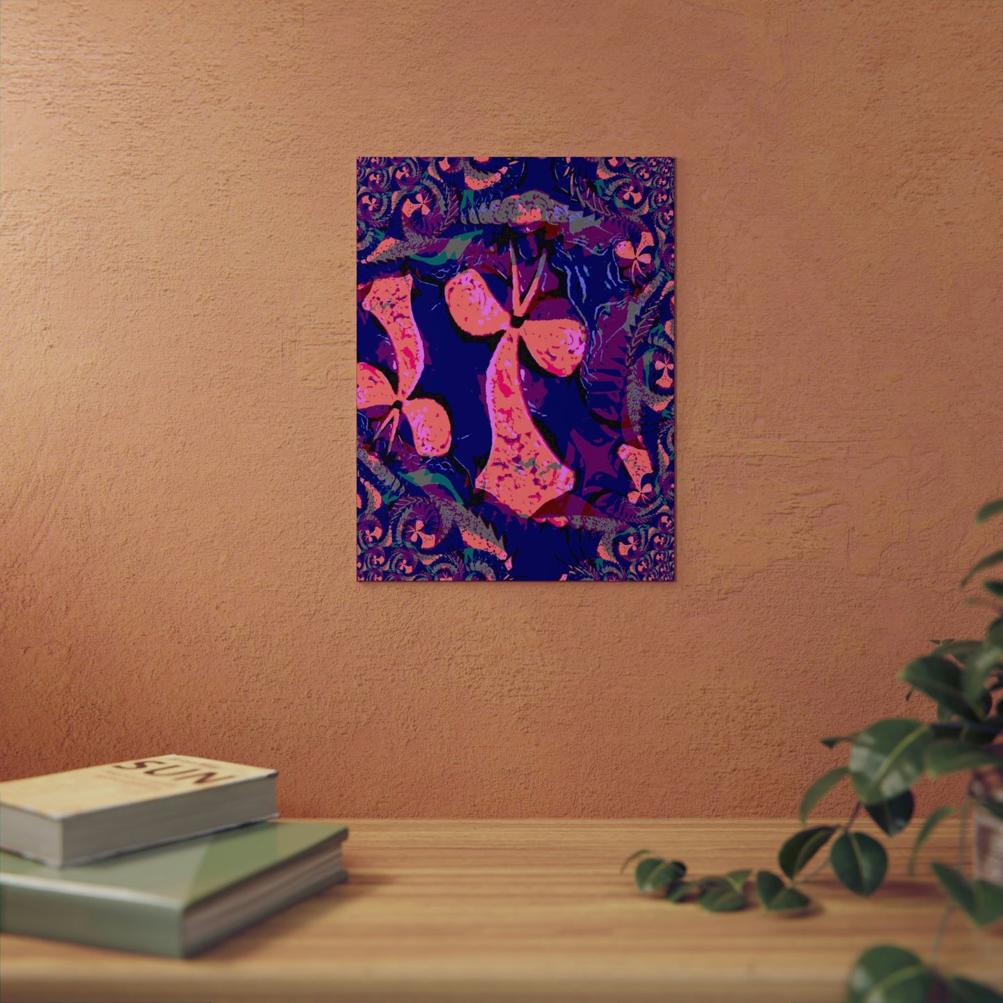 Aluminum Composite Panels ... "A Model's Showcase & Photo-Shoot" ... 'Pink, Purple, Blue ... Pink, Purple, Blue' ... Fractals & Illusions ... Circa Dec 2022 ... Client Portfolio ... Original Works ...