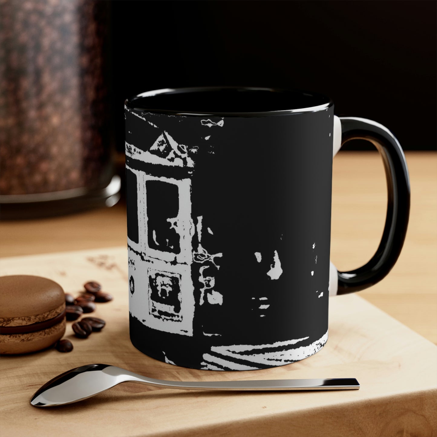 Accent Coffee Mug, 11oz ... San Francisco ... 'A Rice-A-Roni-A-San Francisco Treat' ... "A Cable Car Classic" ... Family Archives: 1973 ... Original Works ...