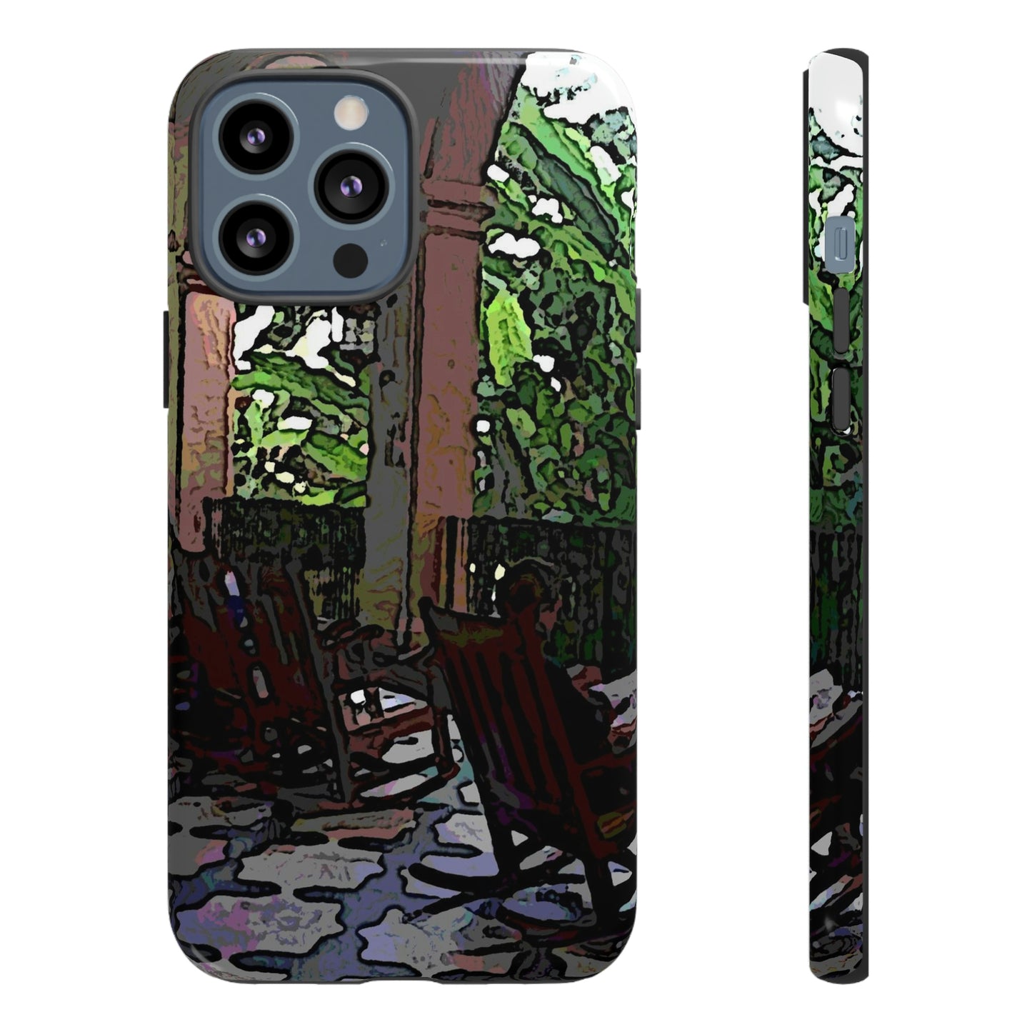 Tough Cases ... Lanai & Rocking Chairs At: 'The Pink Palace' ... The Royal Hawai'ian ... Honolulu, HI ... '27Oct2014' ... Original Works ...