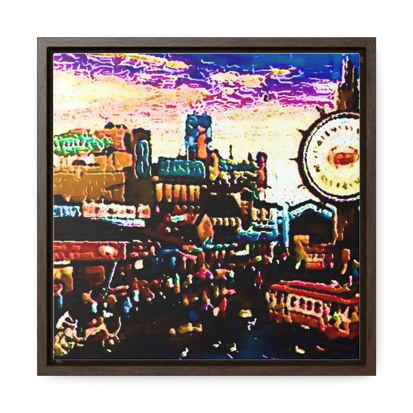 Gallery Canvas Wraps, Square Frame ... "No.9 Fishermen's Grotto - Fishermen's Wharf, SF, California" ... Family Archives: 1970's ... Original Works ...