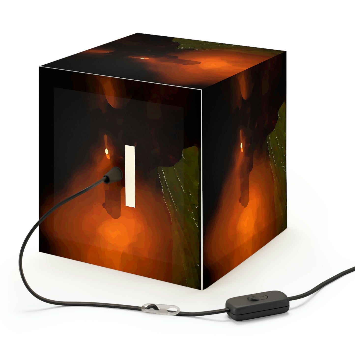 Light Cube Lamp ... Ruger .357 Magnum Early-Morning-Target-Practice ... 'Circa April 2022' ... Original Works ...