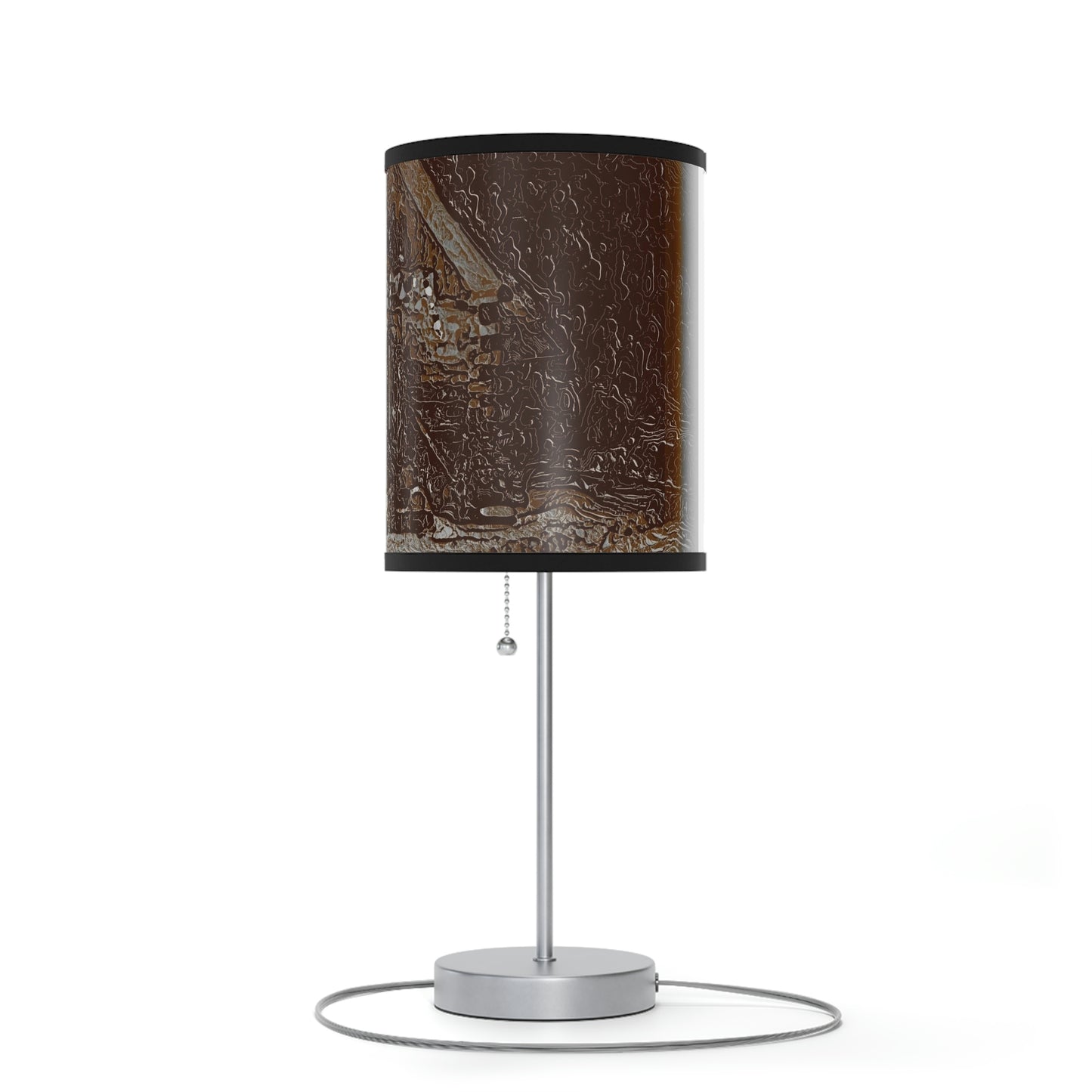 Lamp on a Stand, US|CA plug ... "A Bit Of Illumination For Your Cabin, Trailer, Boat-Yacht, RV, Home, Or Tiny-Home".