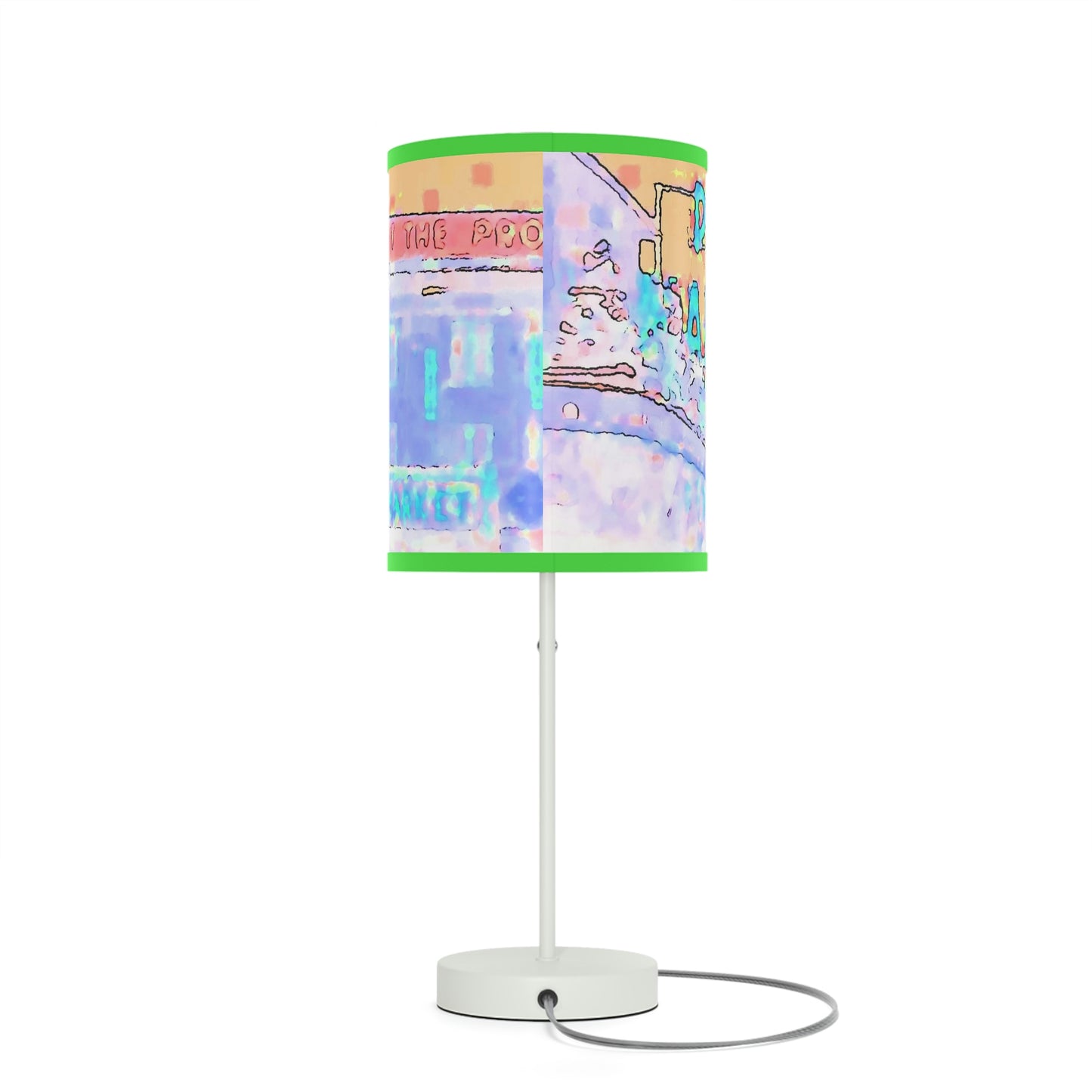 Lamp on a Stand, US|CA plug ... A Little Bit Of Seattle's Public Market "To Light Things Up" ... Seattle, 2013.