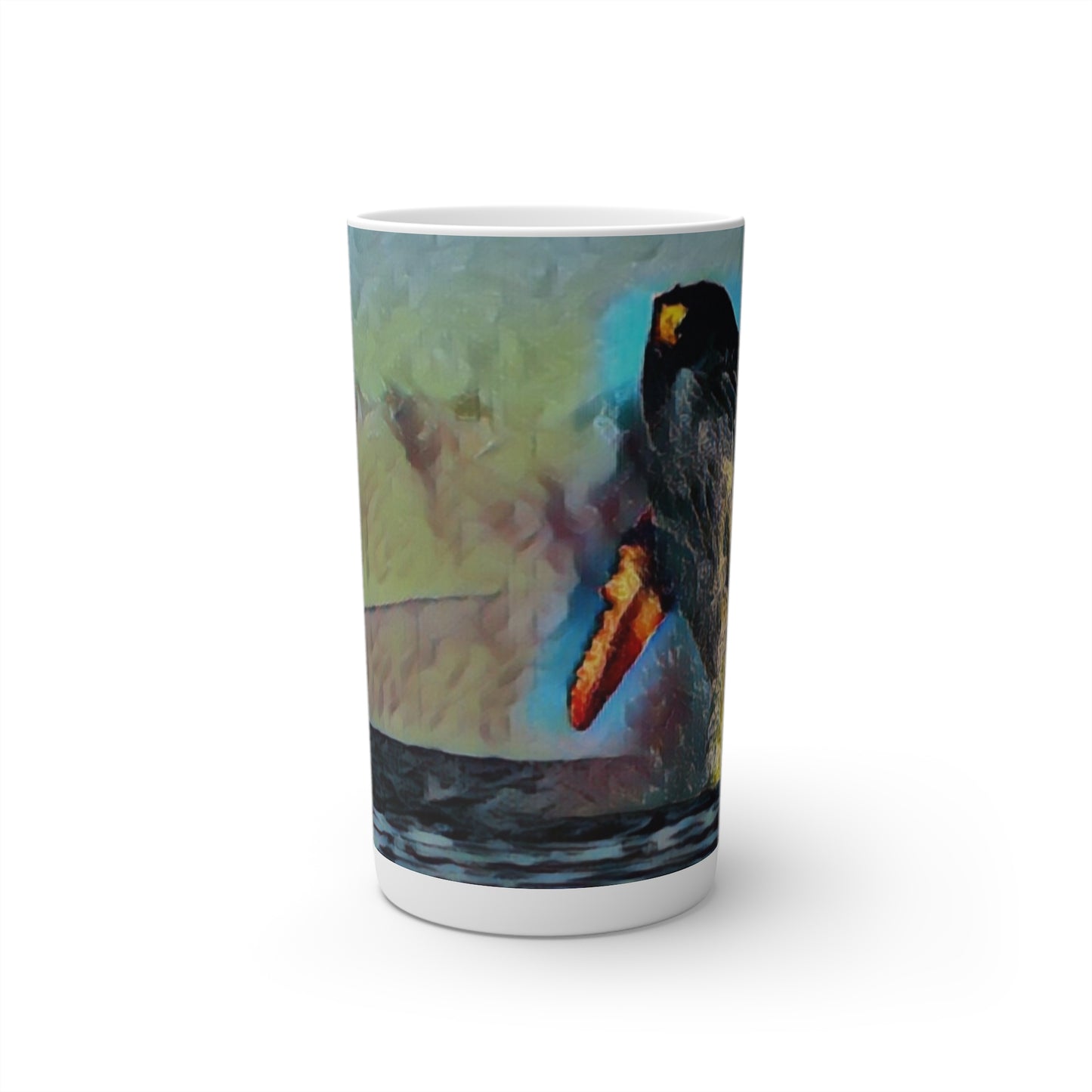 Conical Coffee Mugs (3oz, 8oz, 12oz) ... An Extraordinary Humpback Breach ... 'With Explosive Energy' ... Family Archives (KPH) ... Circa: 21st Century. Maui, HI ... Original Works ...