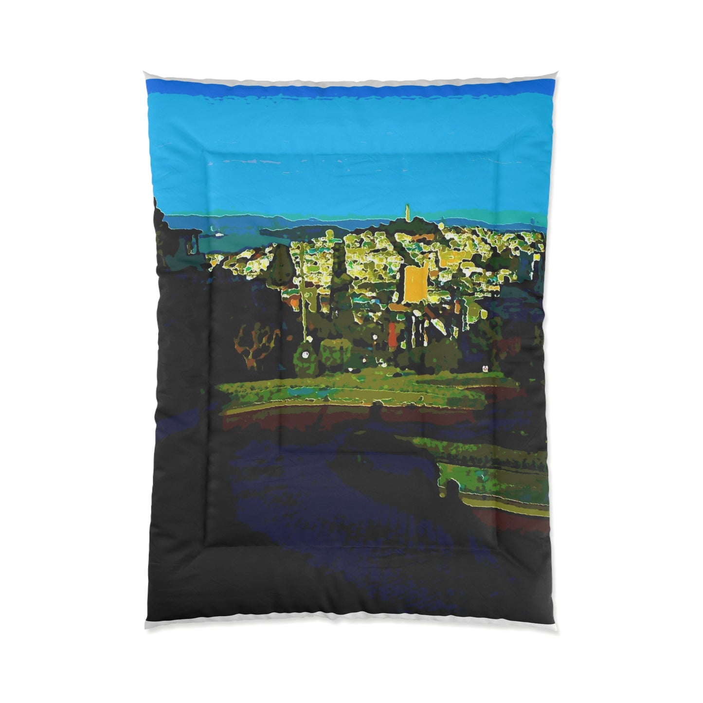 Comforter ... "Lombard Street San Francisco, CA, USA" ... Family Archives 1970's ... Original Works ...