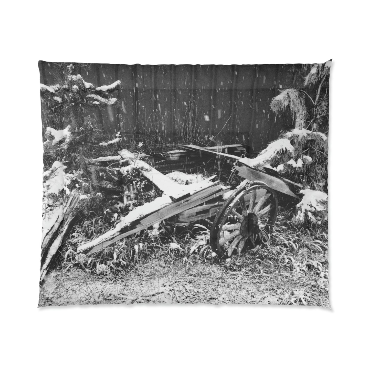 Comforter ... "Remnants Of A Bygone Era ... 'As The Snow Begins To Fall' .."