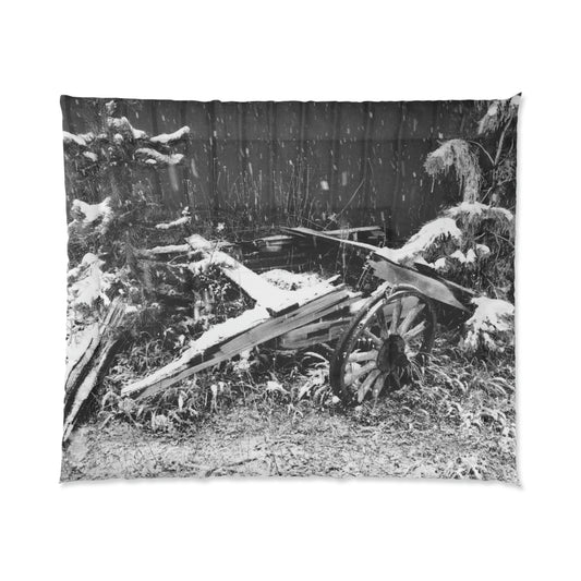 Comforter ... "Remnants Of A Bygone Era ... 'As The Snow Begins To Fall' .."
