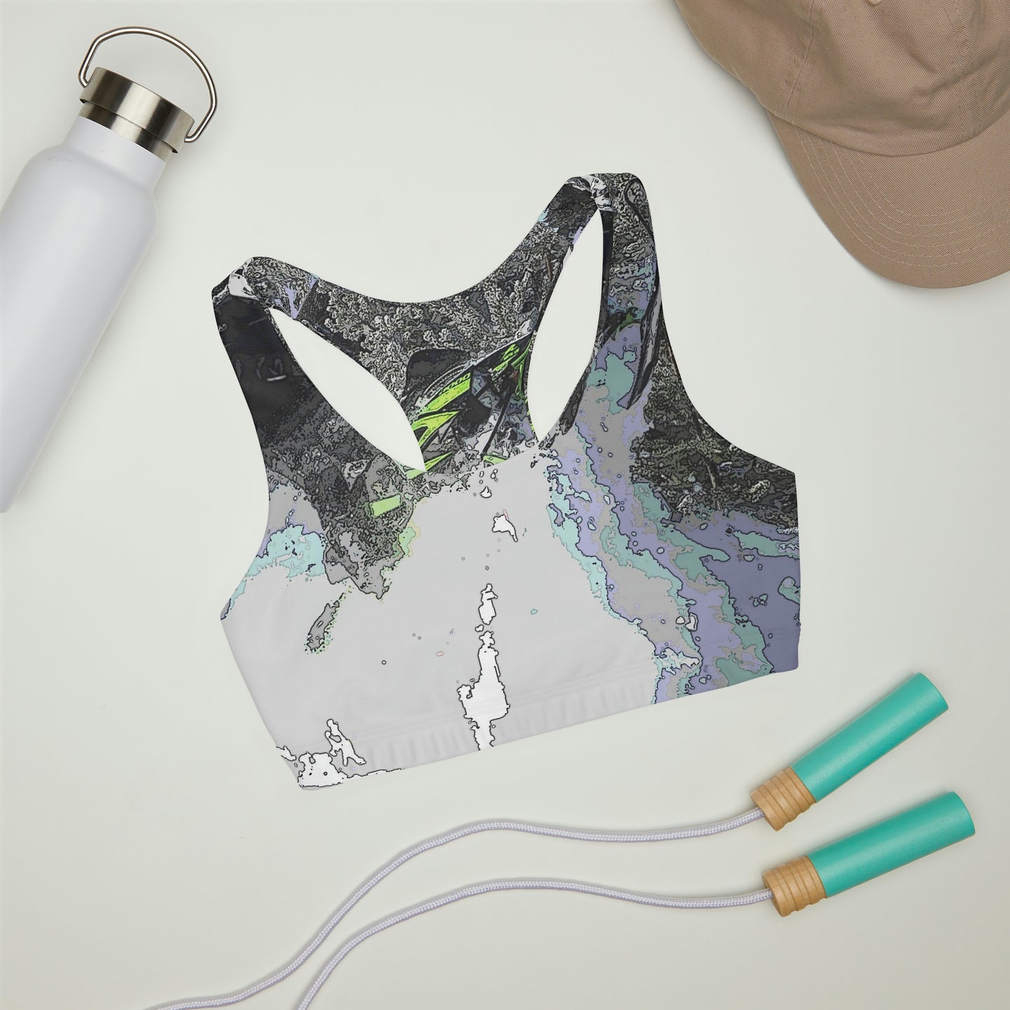Girls' Double Lined Seamless Sports Bra ... Come Fly With The Professionals ... CIP-Airways ... 'Getting-Er-Done' ... Original Works ... December 2022 ...