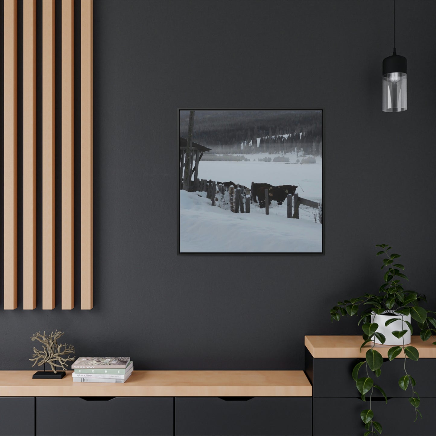 Gallery Canvas Wraps, Square Frame