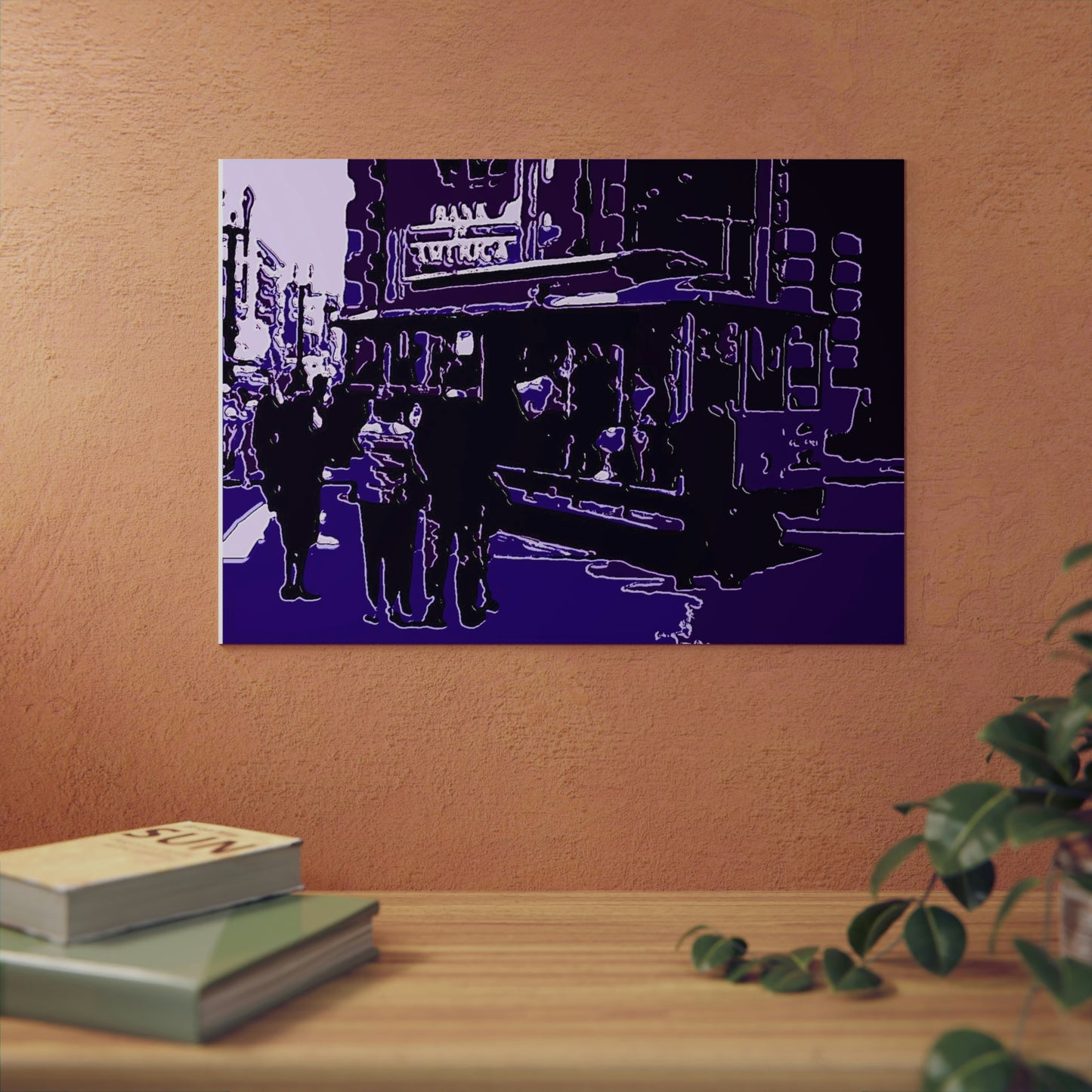 Aluminum Composite Panels ... "Cable Car Turnaround Round-About" ... 'The End Of The Line' ... Family Archives (Father) ... Original Works ...