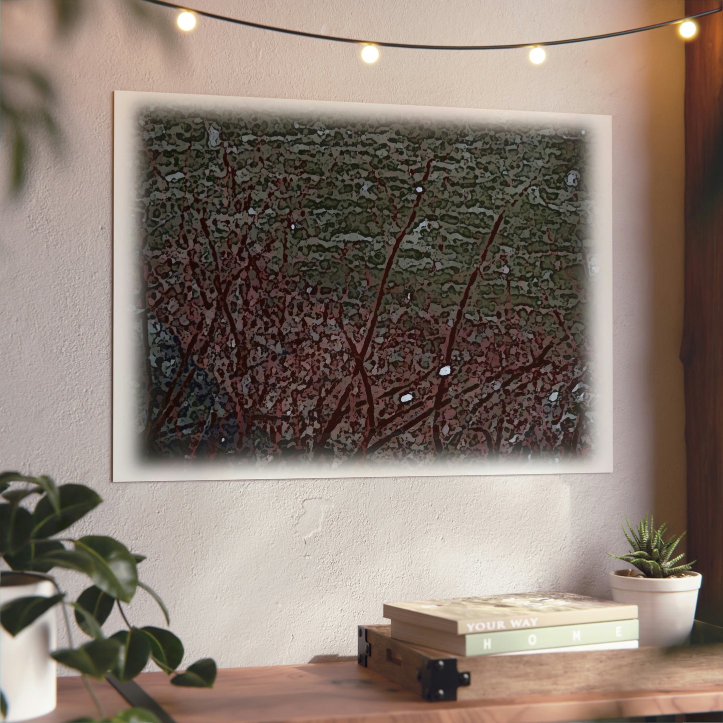 Aluminum Composite Panels ... Cornus Stolonifera: 'Red Osier Dogwood' ... "Down By The River" ... Noth Fork Clearwater River, Trappers Creek Area, Idaho ... May 2022 ... Original Works ...