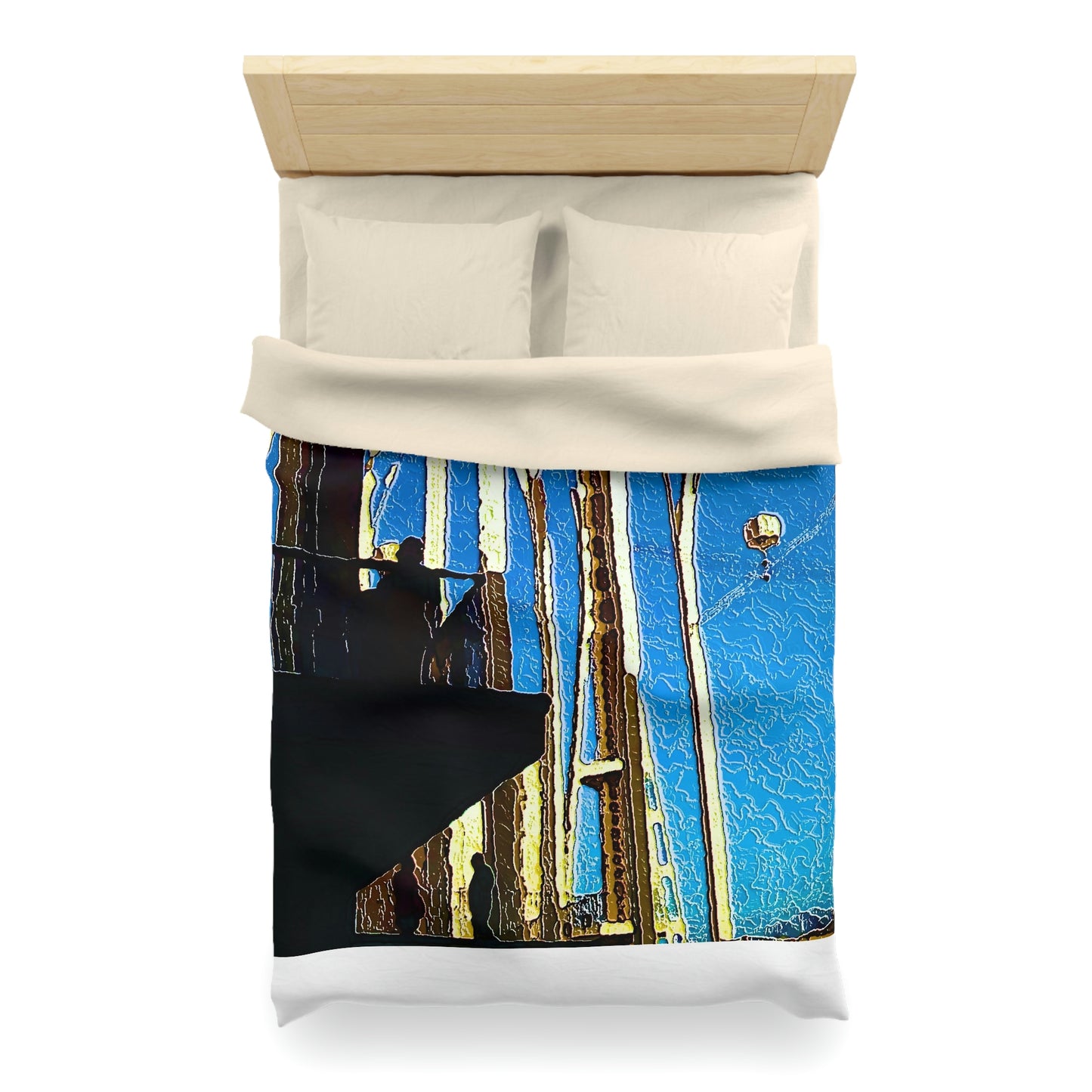 Microfiber Duvet Cover ... "Seattle's World Fair ... 'A Family Favourite' ..." Original Works ...
