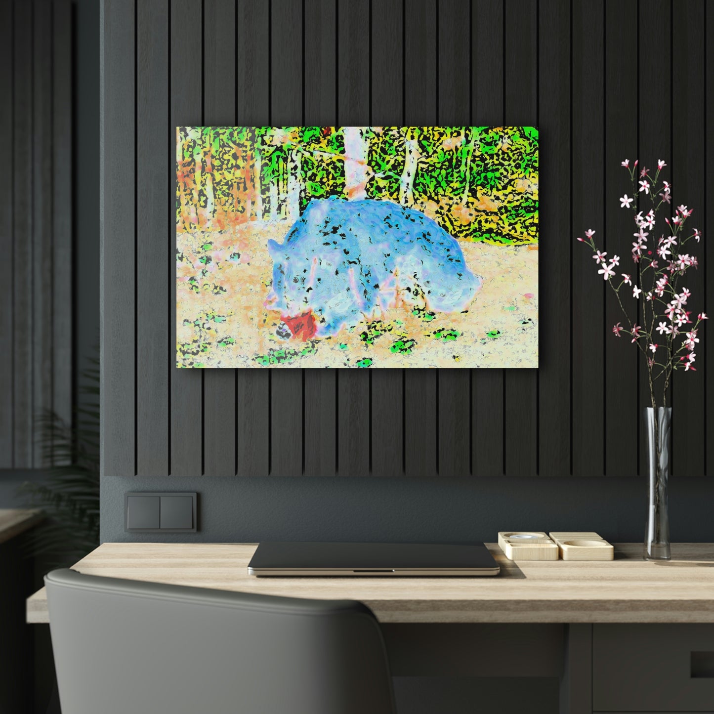 Acrylic Prints ... RCY: "Rhett Creek Yogi ... '500 Lbs Of Autumn Season Hunger' ..."  ... September 2022 ... Central Idaho ... Original Works ...