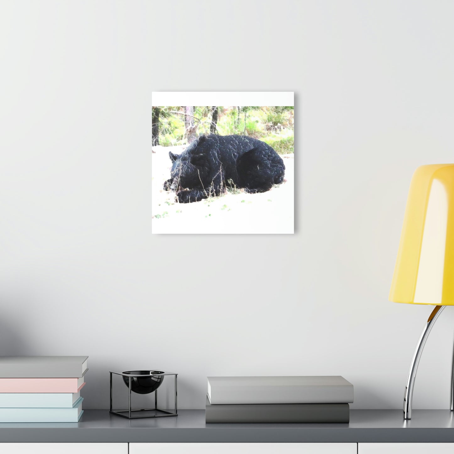 Acrylic Prints (French Cleat Hanging) ... RCY: "Rhett Creek Yogi ... '500 Lbs Of Autumn Season Hunger' ..."  ... September 2022 ... Central Idaho ... Original Works ...