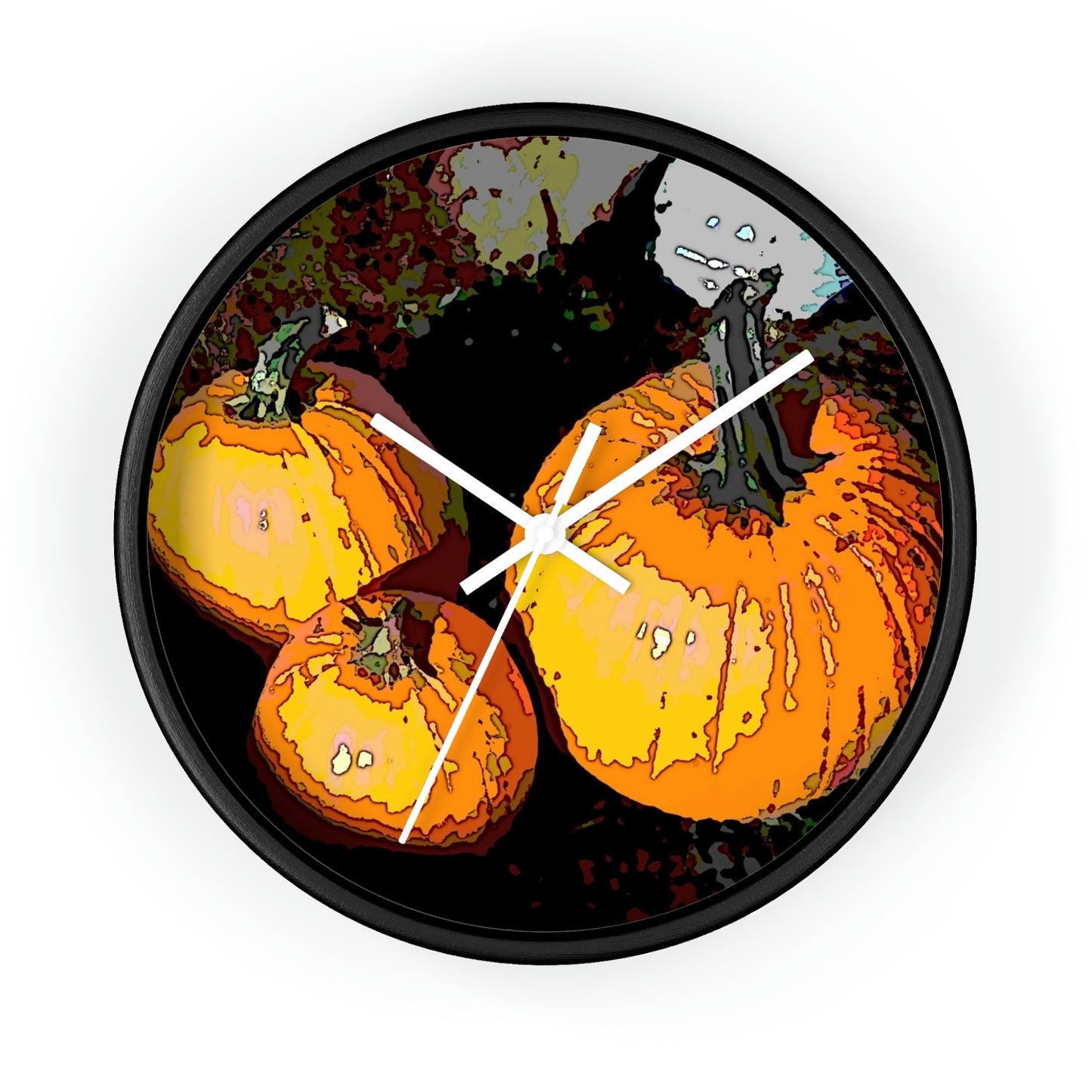 Wall clock ... "A Pumpkin Patch 'To-Keep-Track-Of'." ...