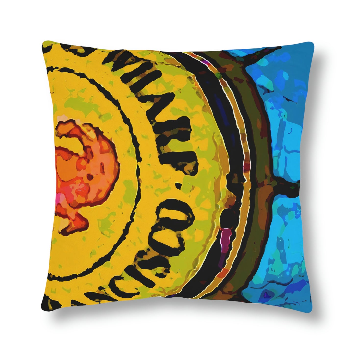Waterproof Pillows ... "No.9 Fishermen's Grotto - Fishermen's Wharf, SF, California" ... Family Archives: 1970's ... Original Works ...