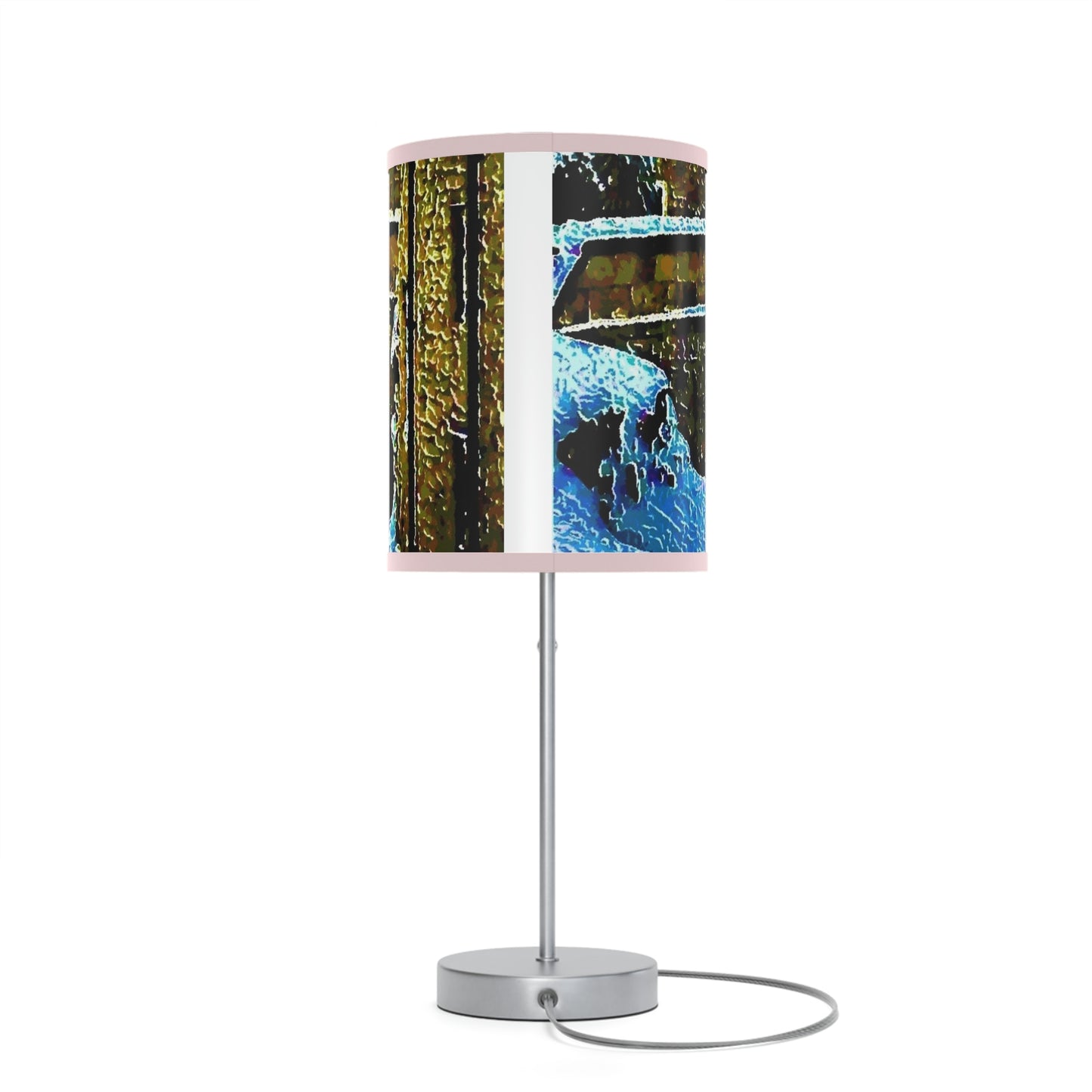 Lamp on a Stand, US|CA plug ... Walikng The Streets & Alleys ... 'Strolling The Canals ... '  ... Original Works  ...