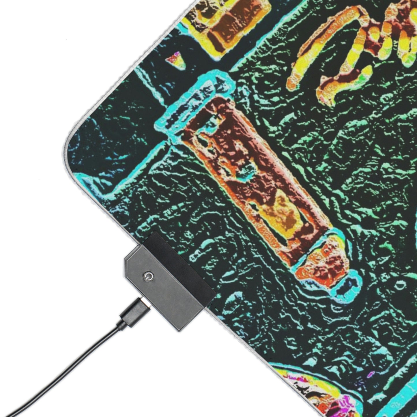 LED Gaming Mouse Pad ... "La Grande Entree" At: 'The Pink Palace' ... The Royal Hawai'ian ... Honolulu, HI ... '27Oct2014' ... Original Works ...
