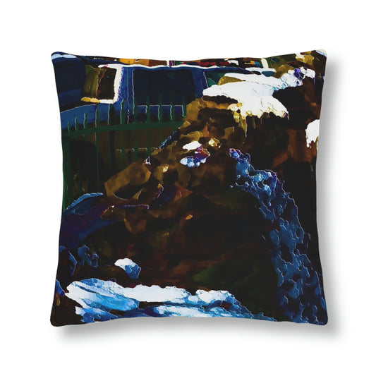 Waterproof Pillows ...  "Ice & Water Sculpted" ... Downtown Grangeville, Idaho ... Adjacent To Irwin Pharmacy ... 5Jan23 ... Original Works ...