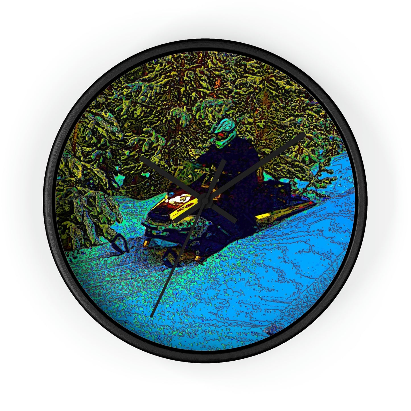 Wall clock ... Yep ... "Another Day ... Riding Through The Wilderness ... " ... February 2023 ... Original Works ...