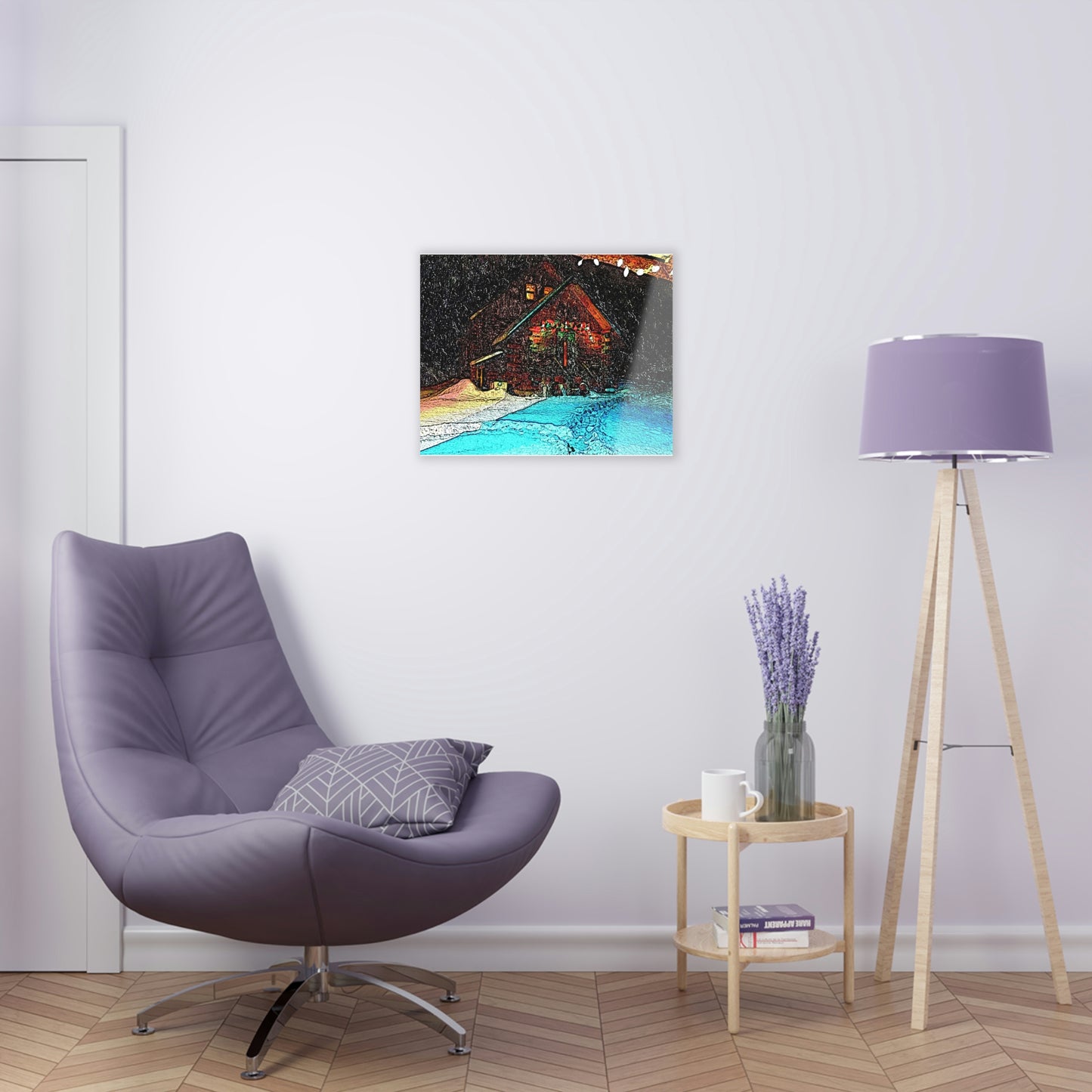 Acrylic Prints ... A Cold ... A Very Snowy ... "A Tranquil & Quiet Morning In Mountainous Central Idaho" ... Original Works ...