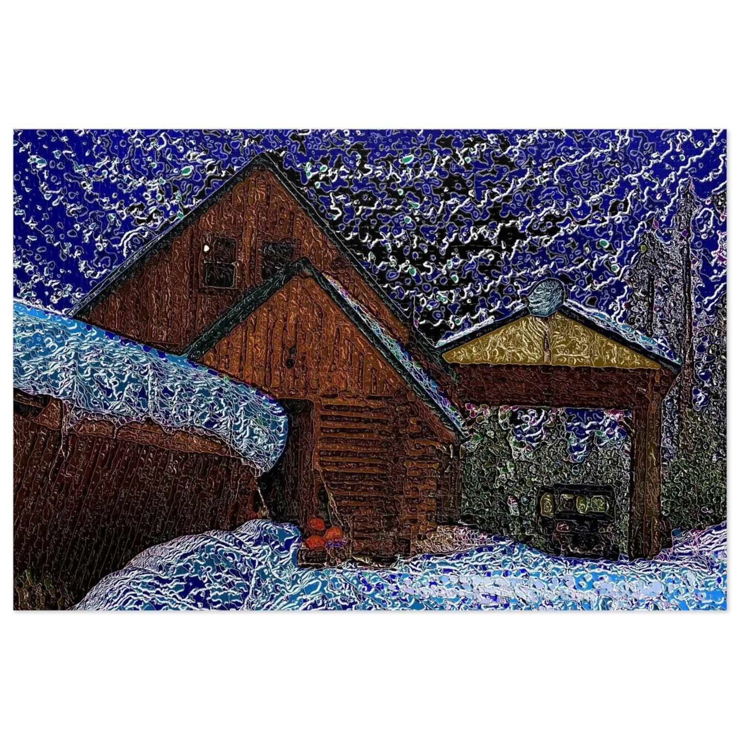 Jigsaw Puzzle (30, 110, 252, 500,1000-Piece) ... Piece-By-Piece ... "Count The Hours & Enjoy The Colors..!" ... Original Works: Phots' Photo: Les Objets D'Art ...