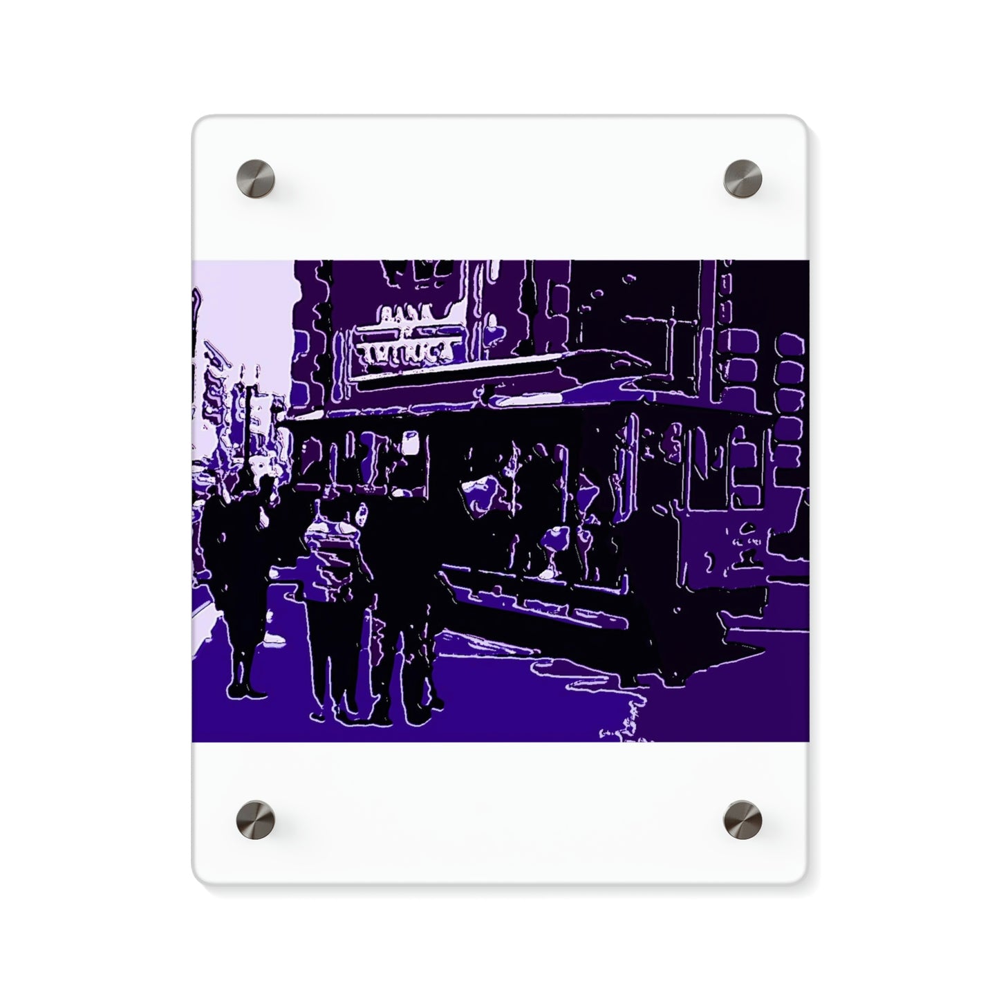 Acrylic Wall Art Panels ... San Francisco ... 'Rice-A-Roni-A-San Francisco Treat' ... "A Cable Car Classic" ... Family Archives: 1973 ... Original Works ...