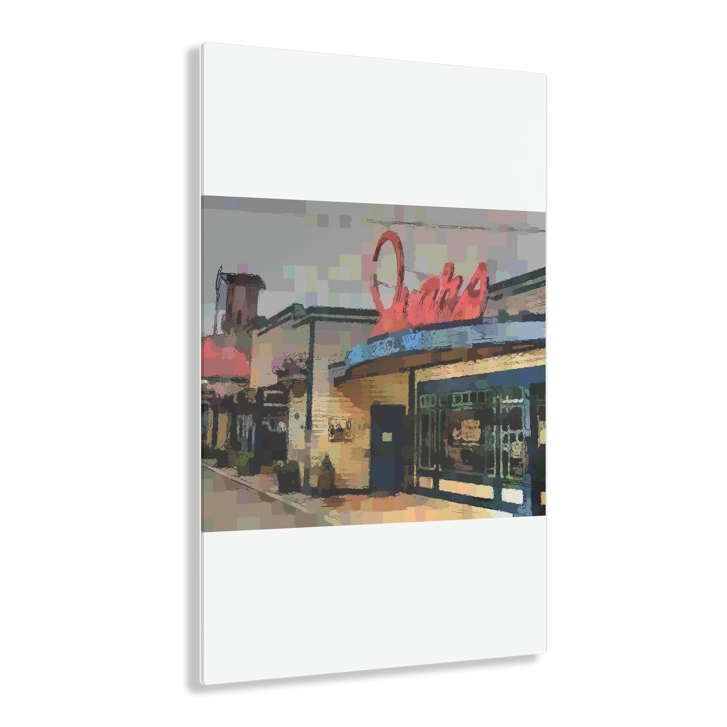 Acrylic Prints ... In-A-Hurry & Stressed? ... Remember: Keep "Clam" ... Clam_Happy ...  'Ivars: Seattle Waterfront' ... Personal Archives ... Original Works ...