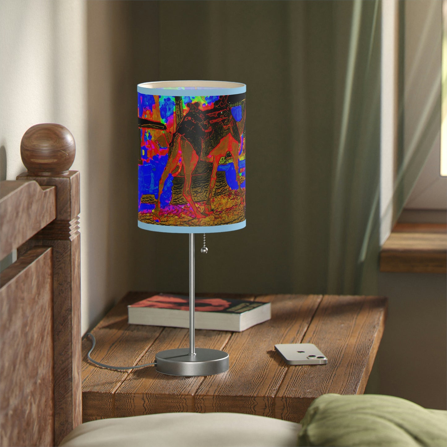 Lamp on a Stand, US|CA plug ... "Truckin'-Up-To-Buffalo ... 'Oops - Wrong Country' ... Truckin'-Up-To-New Delll -'E' ... " ... (Delhi, India) ... 5July2007. Original Works ...