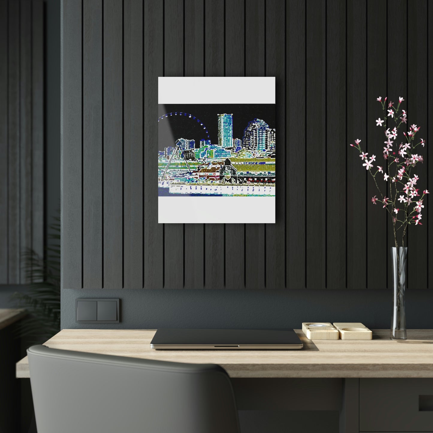 Acrylic Prints ... That Classic Wheel ... 'Seattle's Wheel' ... & An Old Classic Waterside Vendors ...  'Family Archives' ... Original Works ...