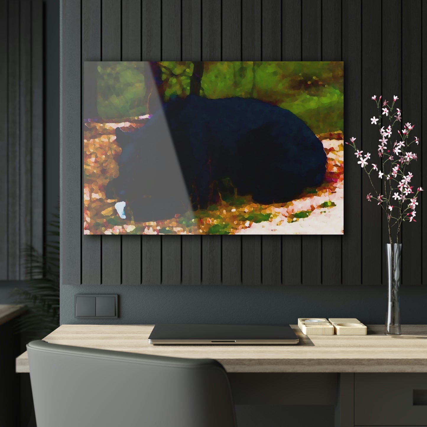 Acrylic Prints ... RCY: "Rhett Creek Yogi ... '500 Lbs Of Autumn Season Hunger' ..."  ... September 2022 ... Central Idaho ... Original Works ...