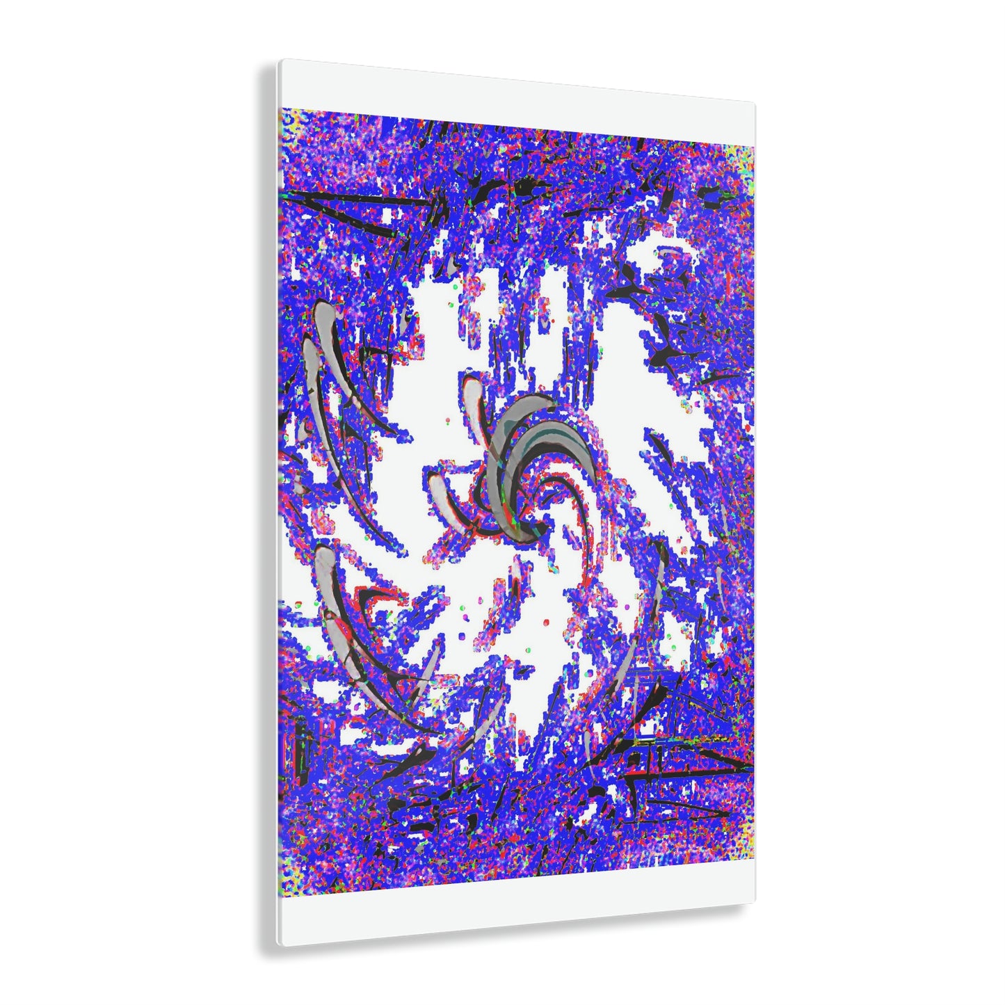 Acrylic Prints ... "Waning Moon" ... Central Idaho ... October 2022 ... Rendering Time: 22 Hours ... Original Works ...