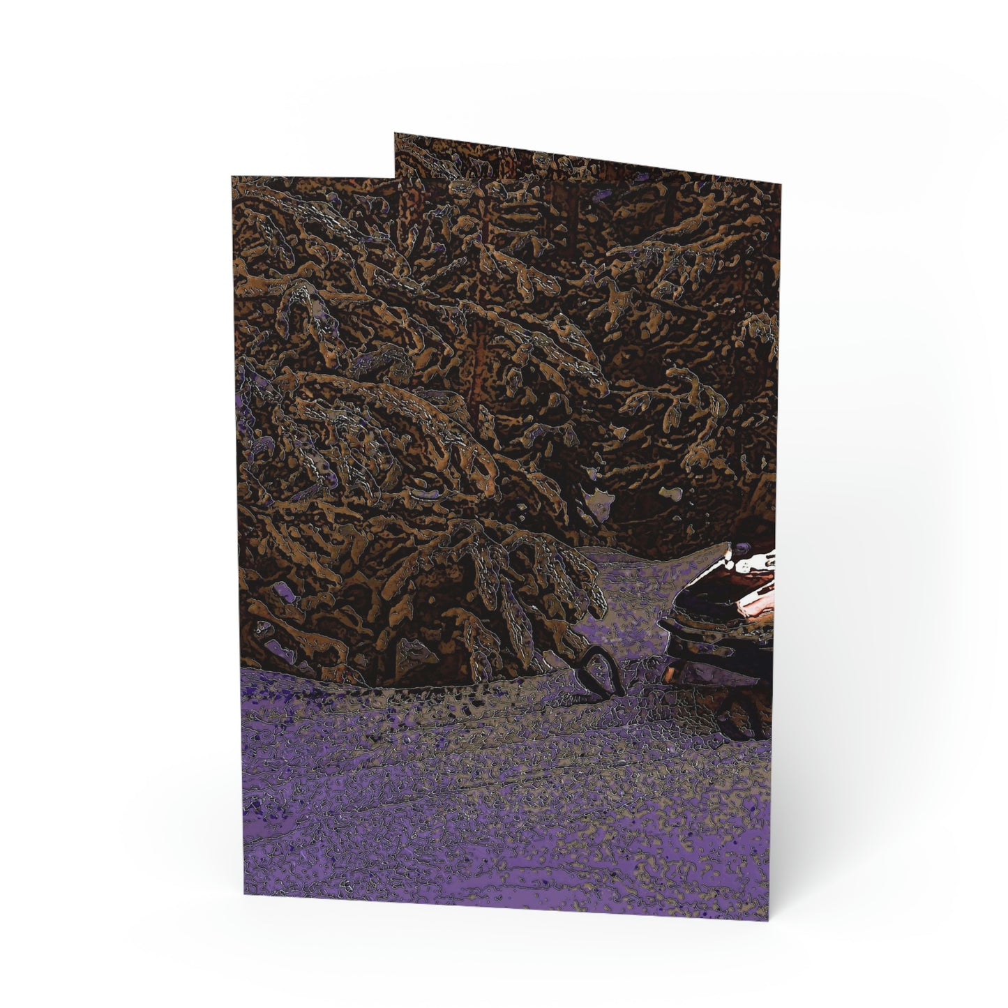 Greeting Cards ... Yep ... "Another Day ... Riding Through The Wilderness ... " ... February 2023 ... Original Works ...