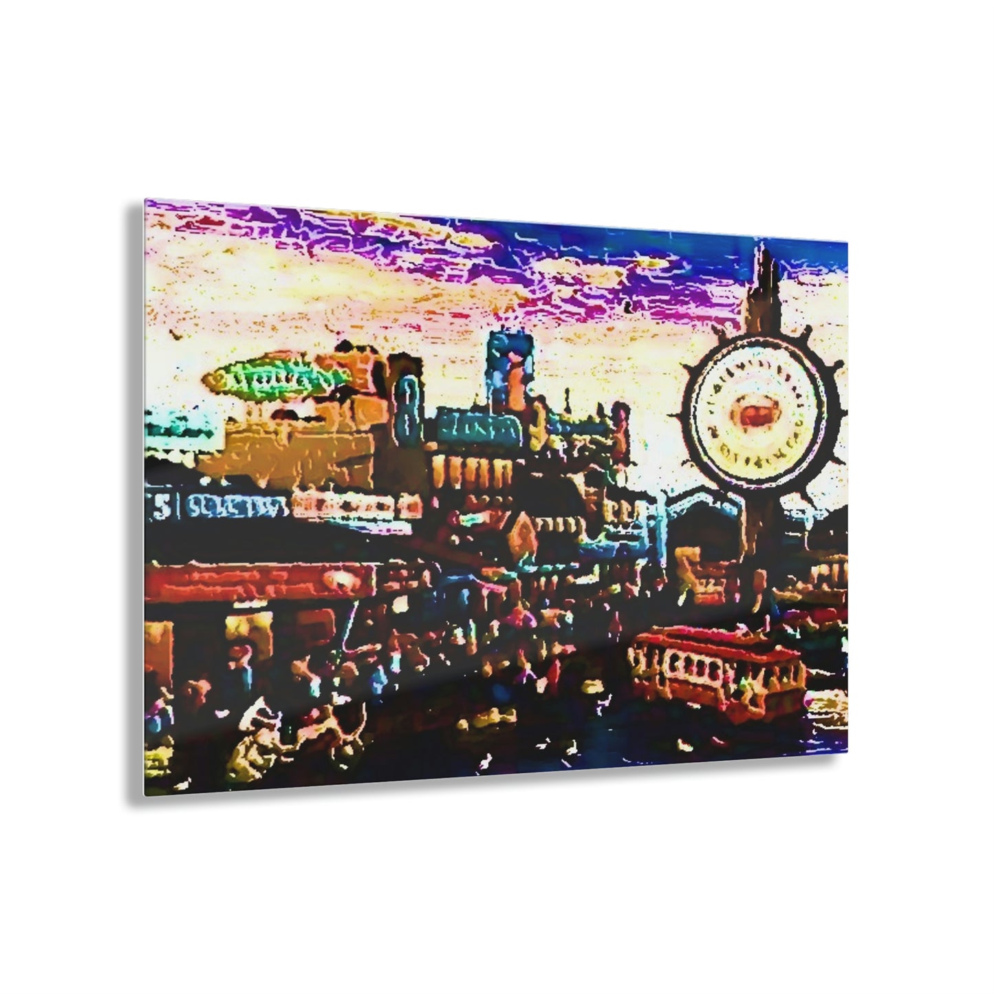 Acrylic Prints ... "No.9 Fishermen's Grotto - Fishermen's Wharf, SF, California" ... Family Archives: 1970's ... Original Works ...