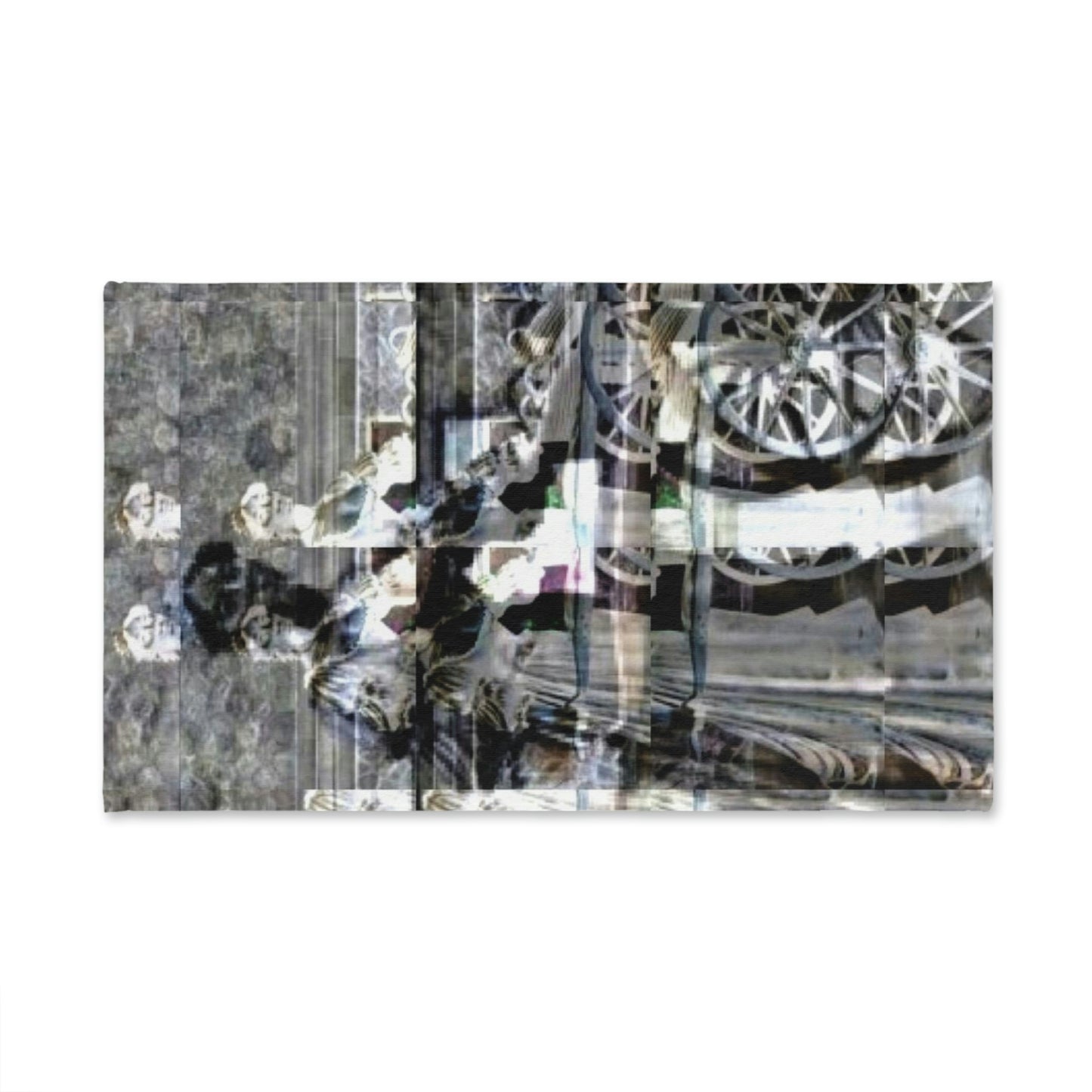 Hand Towel ... Dublin's "Molly Malone Along Grafton Street" ... Cryin' Cockels & Muscles Alive-Alive-Oh ... Circa 2003 ... Original Works ...