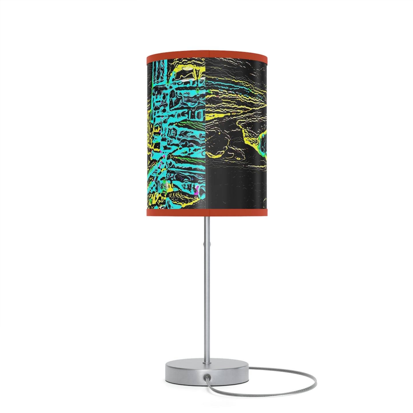 Lamp on a Stand, US|CA plug ... "Snow Vehicle In Snow Storm At-Rest" ... Circa 12Mar23 ... Central Idaho ... 18-Hours Rendering Time: Original Works ...