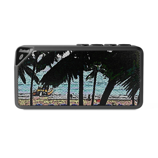 Jabba Bluetooth Speaker ... "A Beautiful Beach Amongst The Palms" ... The Outrigger Waikiki, Honolulu, Oahu ... Original Works ...