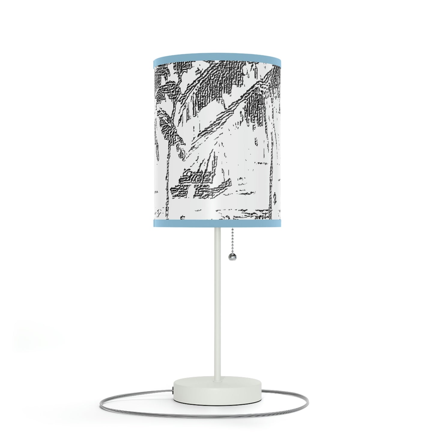 Lamp on a Stand, US|CA plug ... "The Royal Hawai'ian: Waikiki Beach_Beach" ... Honolulu, HI ... Ocotber 2014 (Halloween) ... Original Works ...