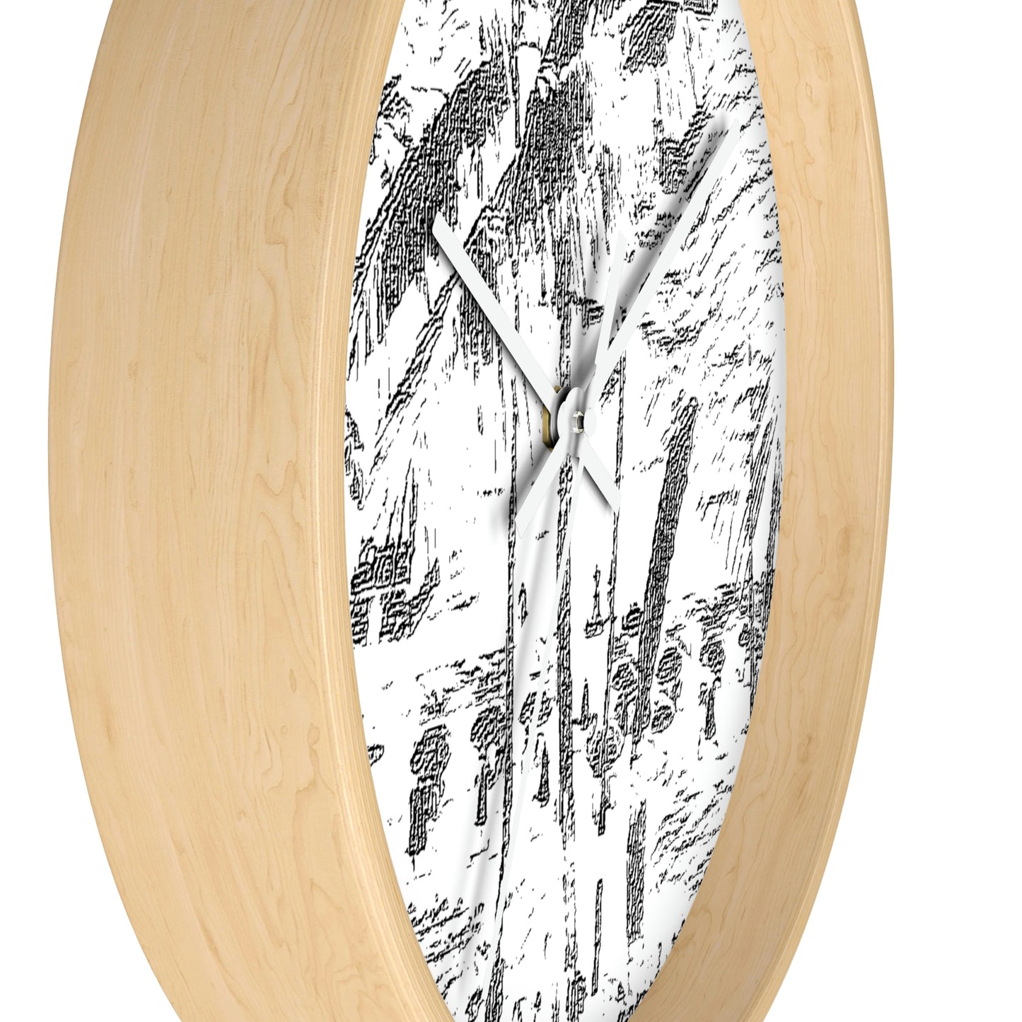 Wall Clock ... "The Royal Hawai'ian: Waikiki Beach_Beach" ... Honolulu, HI ... Ocotber 2014 (Halloween) ... Original Works ...
