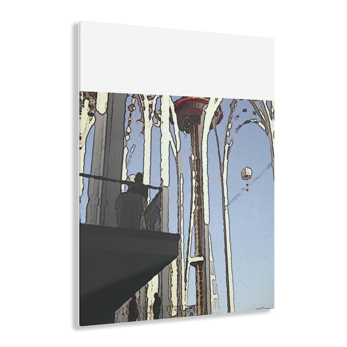Acrylic Prints ... "Seattle World's Fair ... 1962" ... Space Needle 'Through-The-Arches' ... Family Archives ... Original Works ...