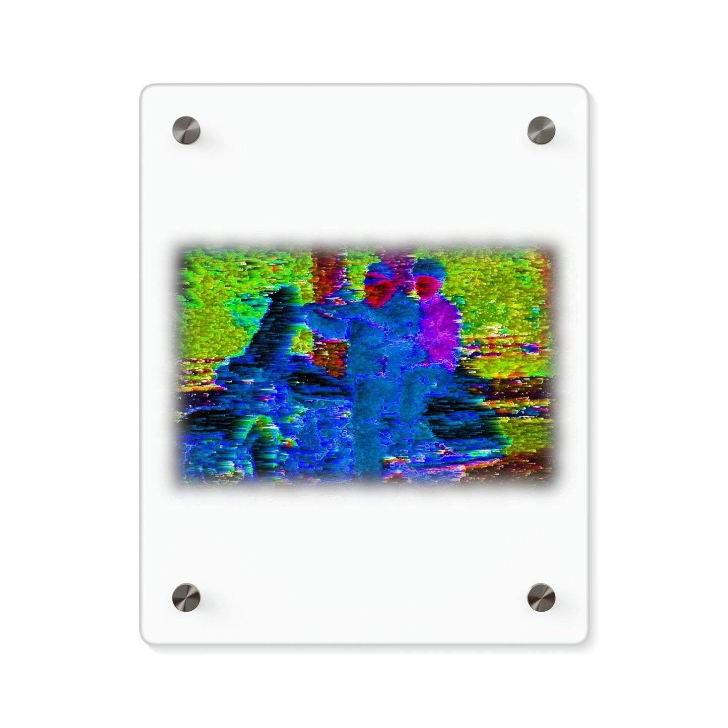 Acrylic Wall Art Panels ...  "And 'I' Left His Dead A_s There By The Side-of-The-Road" ... Original Works ... (Grateful Dead: Me-And-My-Uncle)