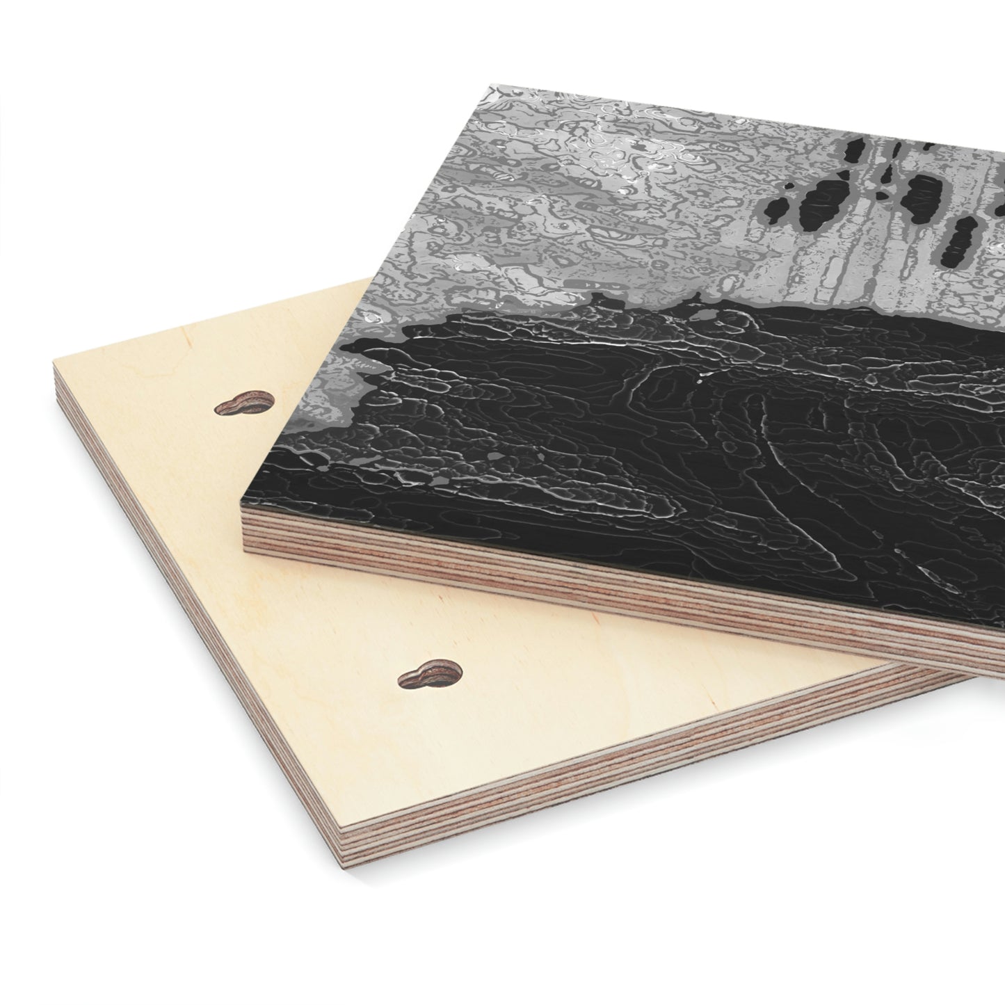 Wood Canvas ... A Compelling Road: Black &White, 25Dec22 ... Oilification-Cartoon-Oilification-SLIC: Simple-Linear-Iterative-Clustering:Oilification:Embossing: Colors:Threshold ... & Custom Scripts ....