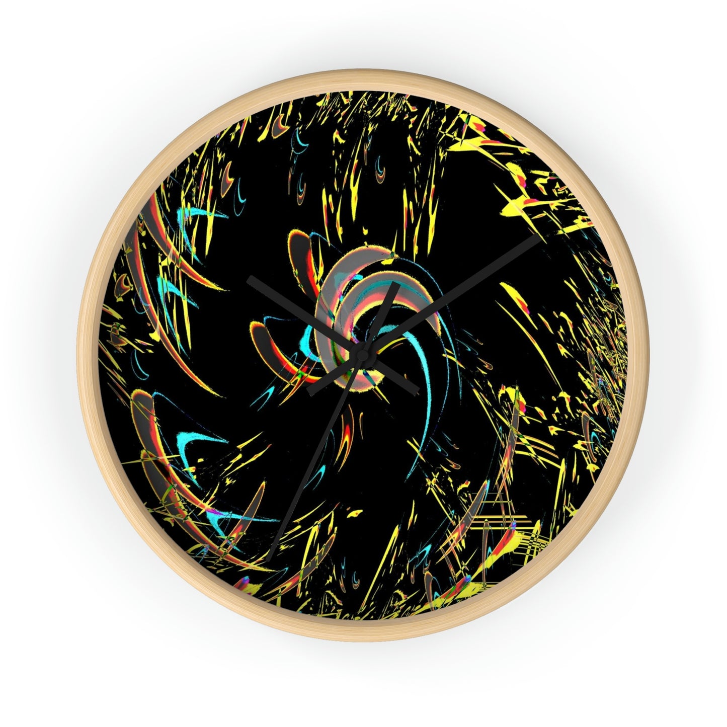 Wall clock ... "Waning Moon" ... Central Idaho ... October 2022 ... Rendering Time: 22 Hours ... Original Works ...