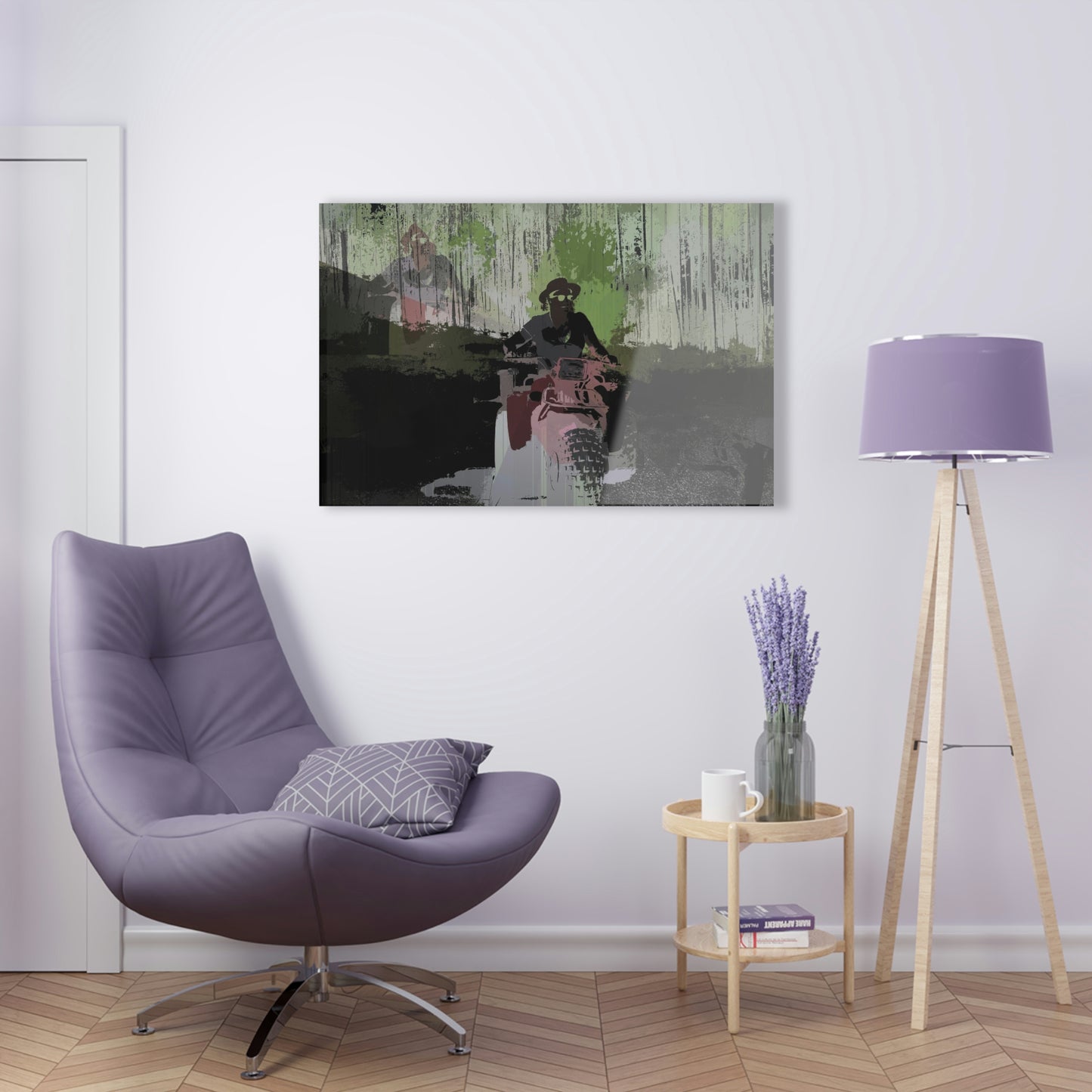 Acrylic Prints ... 3-Wheeln' N' Groovin The Mountain Roads ... Central Idaho ... Original Works ...