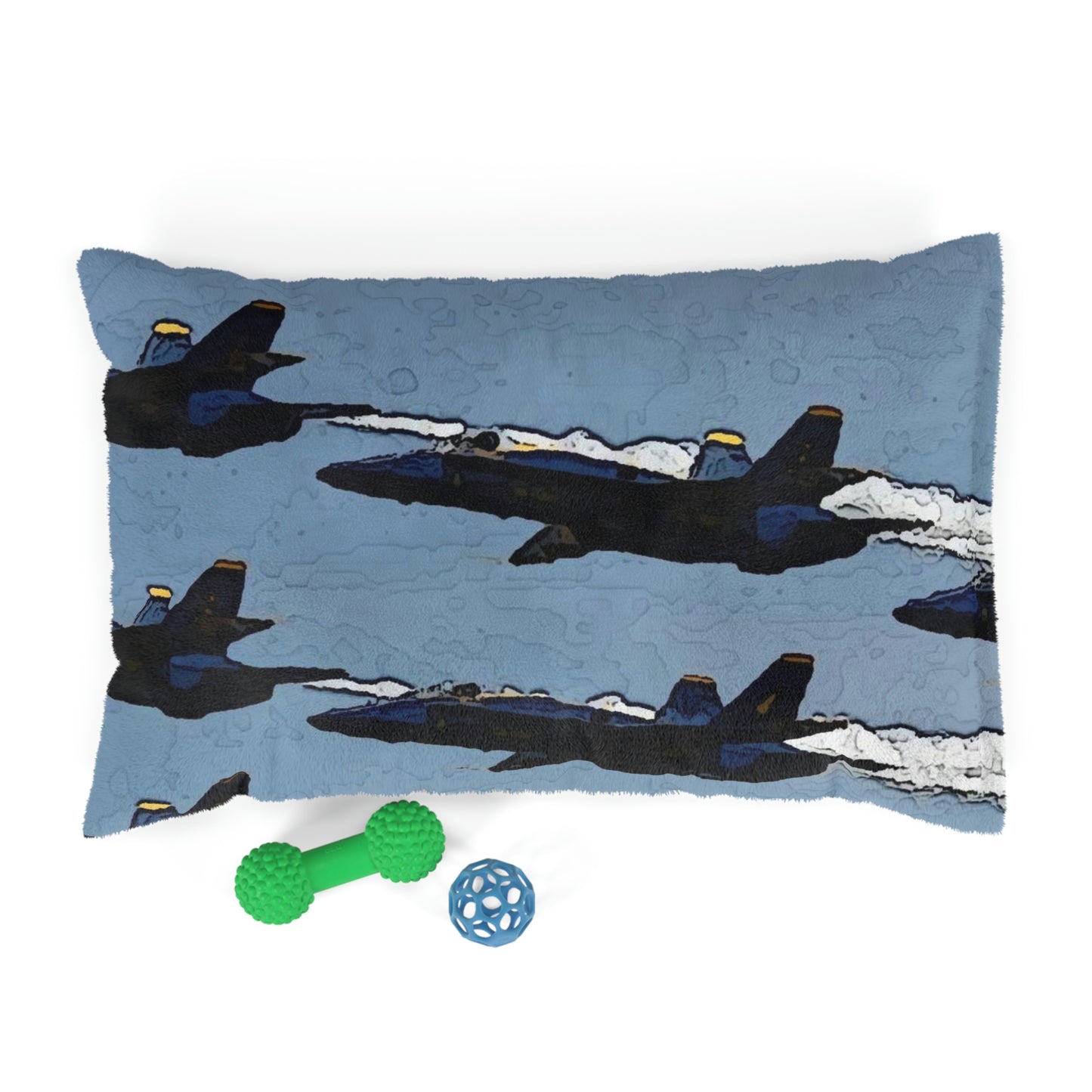 Pet Bed ... Seattle Seafair ..."Blue Angels Run Over Lake Washington" ... Circa Mid 1980's ... Dr FJ Holt ... Original Works ...