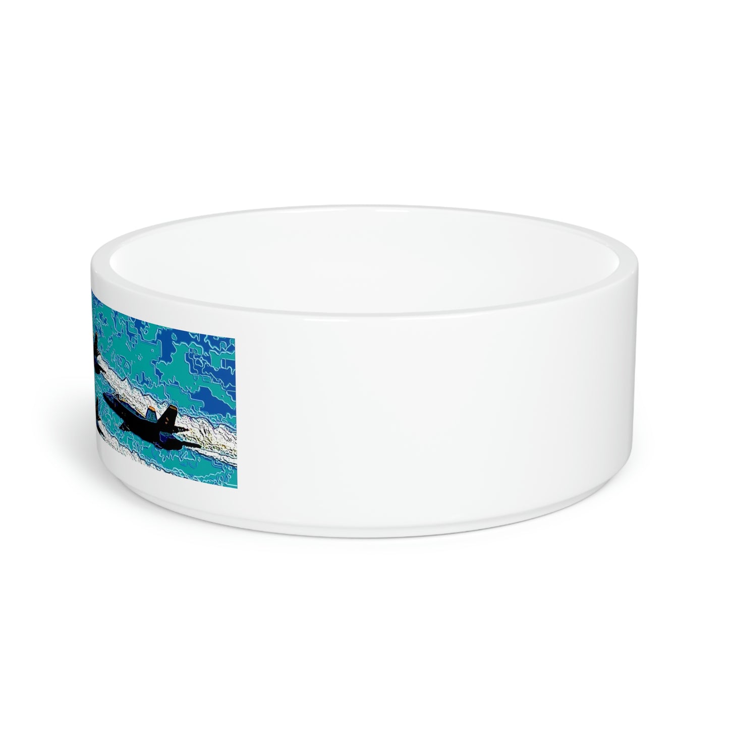 Pet Bowl ... Seattle Seafair ..."Blue Angels Run Over Lake Washington" ... Circa Mid 1980's ... Dr FJ Holt ... Original Works ...